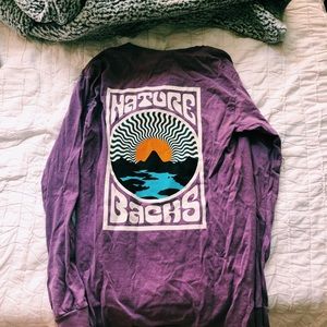Natureback long sleeve t shirt size small